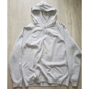 Saks 5th Avenue Heather Grey Travel Hoodie XL